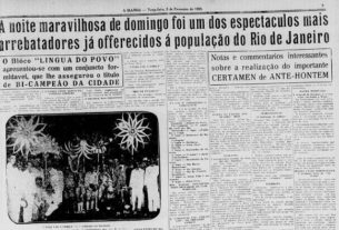 Capa Jornal A Manhã 1929