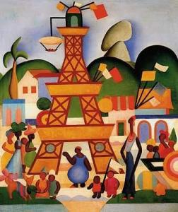 Quadro de Tarsila do Amaral