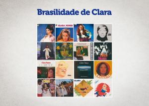 Capas de LPs lançados por Clara Nunes