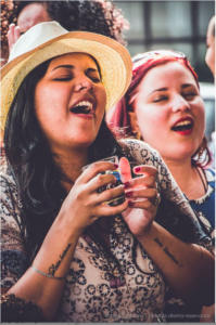 Uma tarde de samba em homenagem à Portela